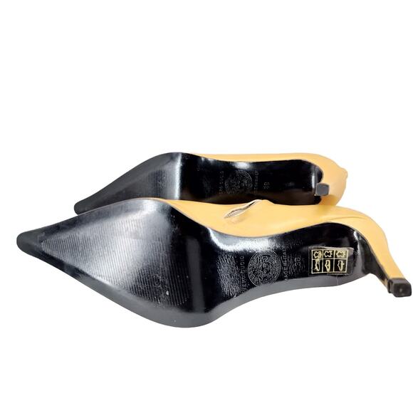 Gianni Versace Side Zipper Ankle Bootie Pointed-Toe, boots, Shoes - Picture 8 of 9